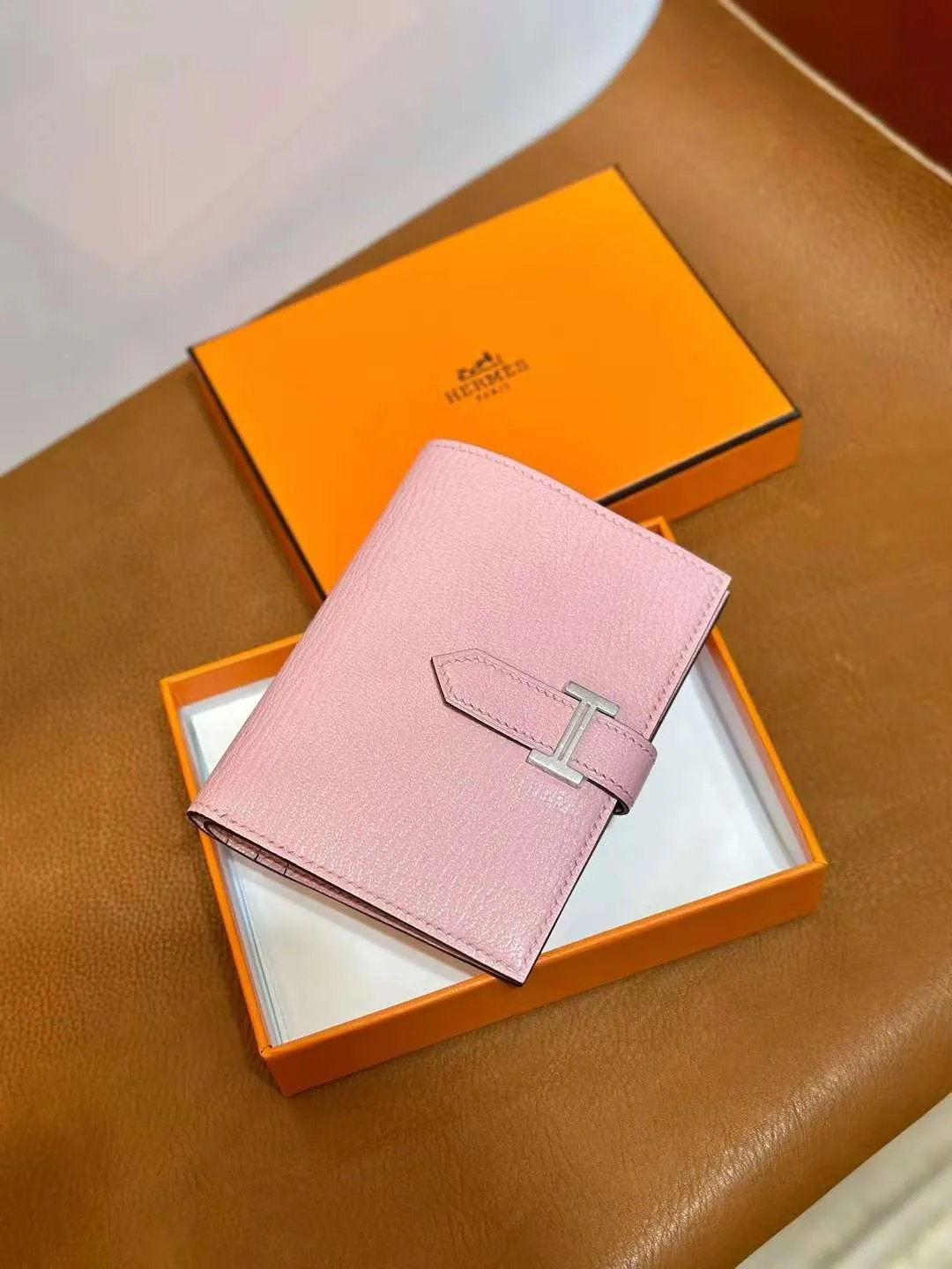 Bearn H short wallet Chever 3Q New Pink