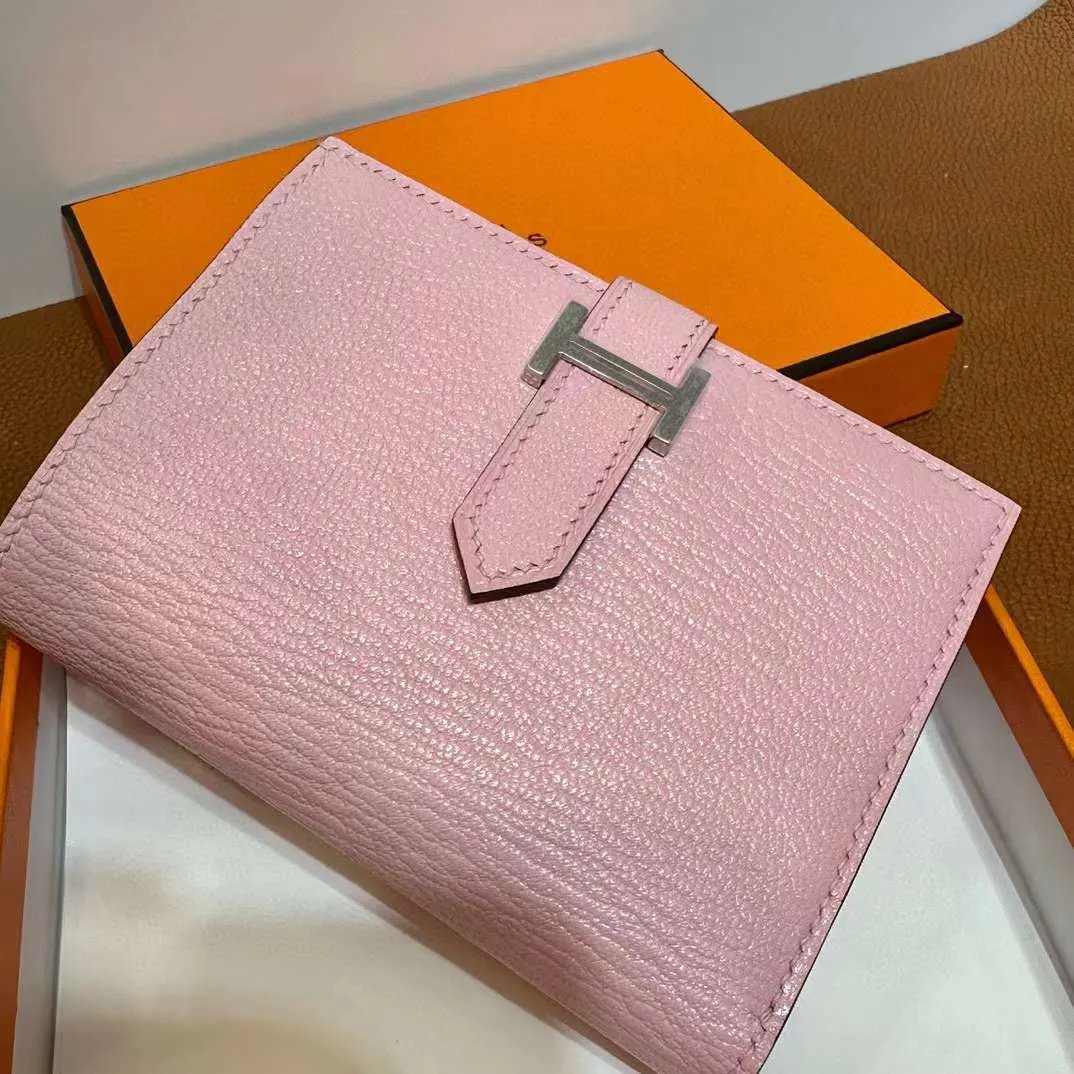 Bearn H short wallet Chever 3Q New Pink